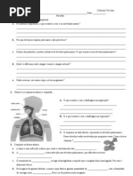 Respiração - Exercícios