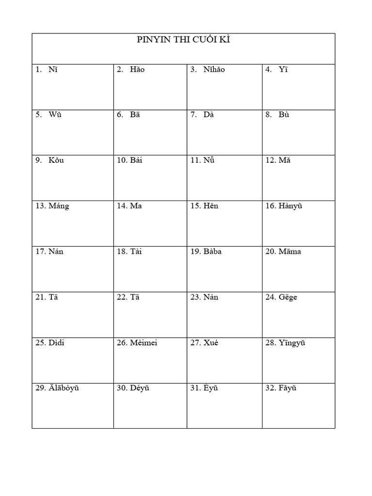 Pinyin | PDF