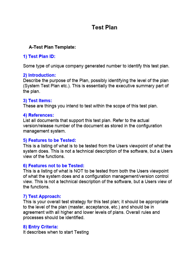 6-Bank Test Plan Procedure Debugging | PDF | Software Testing | Computing