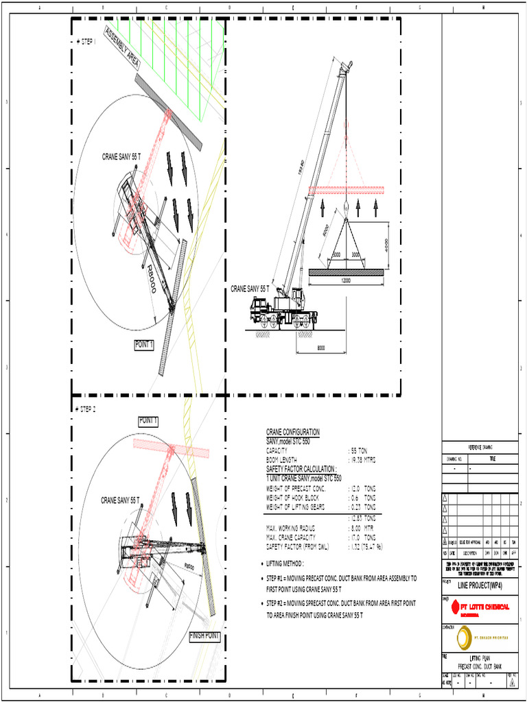 SANY 55T Crane Assembly and Safety Factors | PDF | Crane (Machine ...