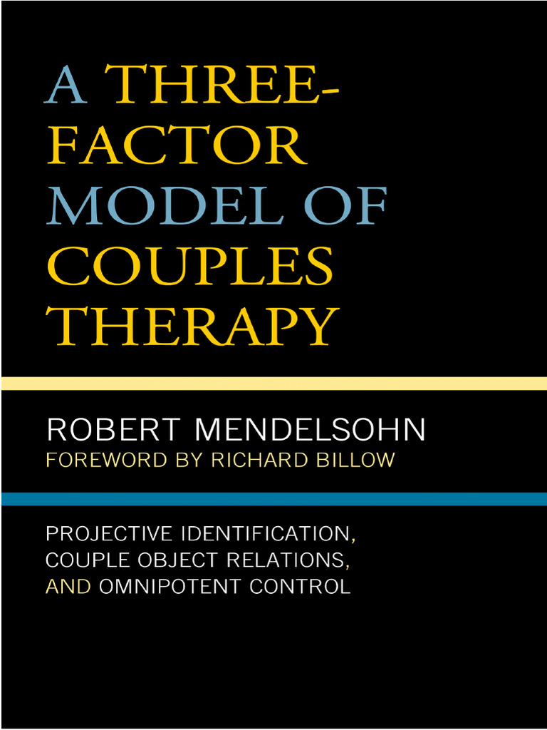 A Three-Factor Model | PDF | Psychotherapy | Psychoanalysis