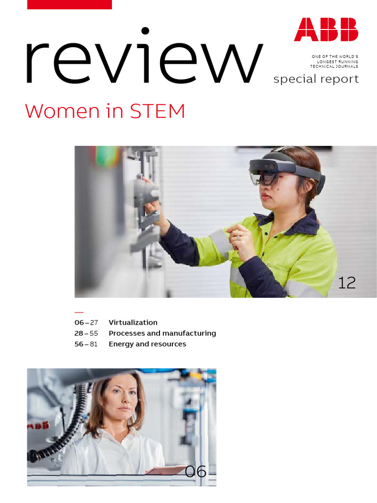 ABB Review Special Report - Women in STEM | PDF | Computer Security ...