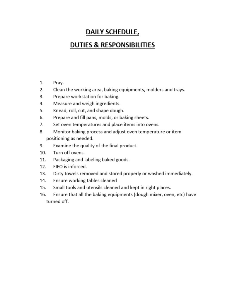 Duties&Responsibilities PDF