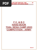 NCC Weapon Training: .22 Rifle Guide | PDF | Rifle | Firearms