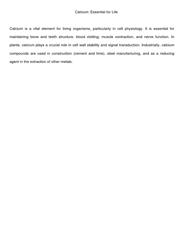 New element topics pdf calcium sulfur