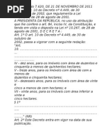 Georreferenciamento Decreto 7620 2011 Novos Prazos Do Georreferenciamento