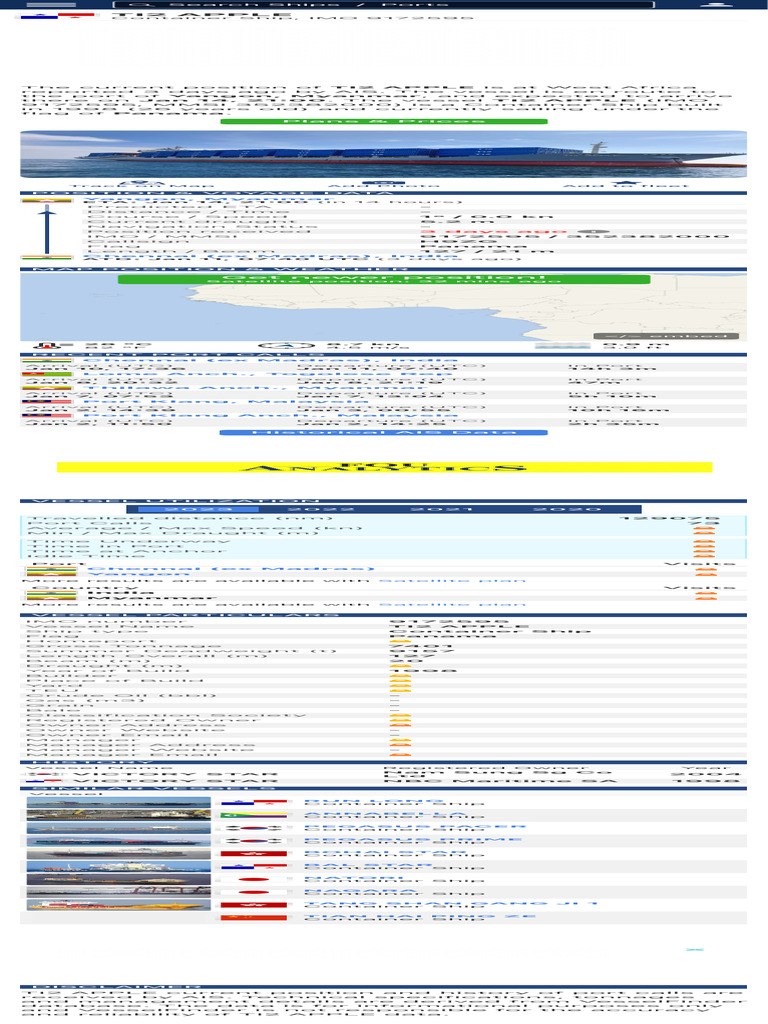 TI2 Apple Vessel Tracking Update | PDF | Ships | Watercraft