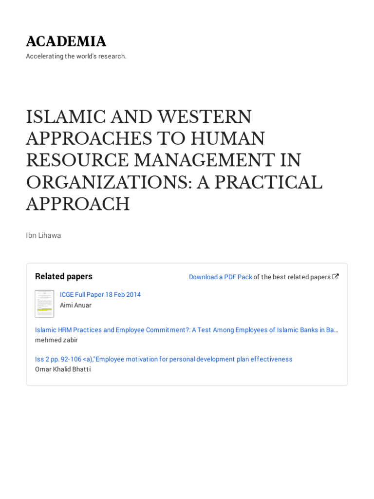 1 Human Resource Management With Cover Page V2 Pdf Employee