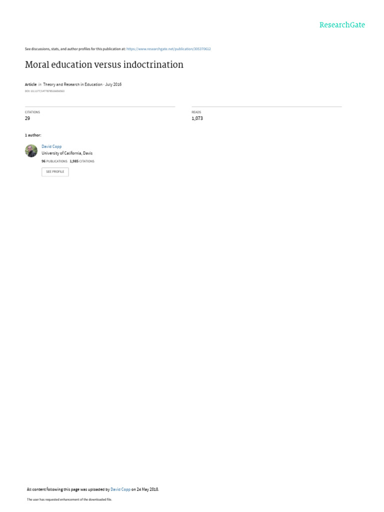done-moral-education-vs-indoktrination-pdf-epistemology