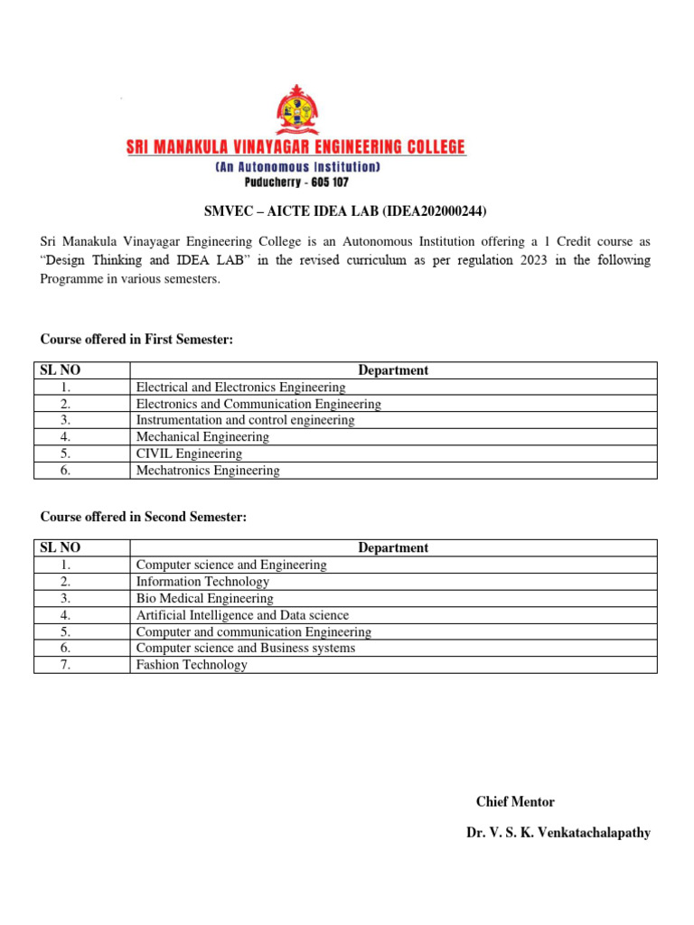 SMVEC ECE Syllabus Overview 2023 | PDF | Engineering | Computer Science