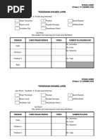 Borang Pergerakan Dokumen-ePerolehan | PDF
