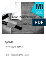 Gone (Your Privacy) in 32 Bit by Azra Rizal
