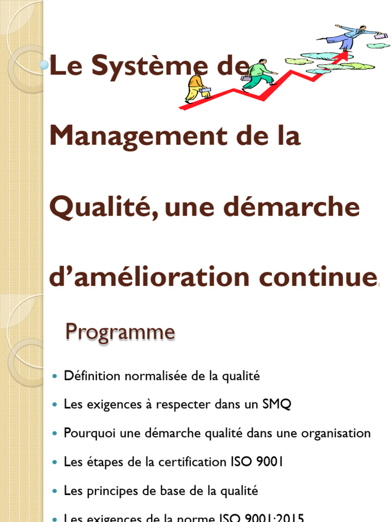 Système de Management de la Qualité ISO 9001 | PDF | Management de la ...