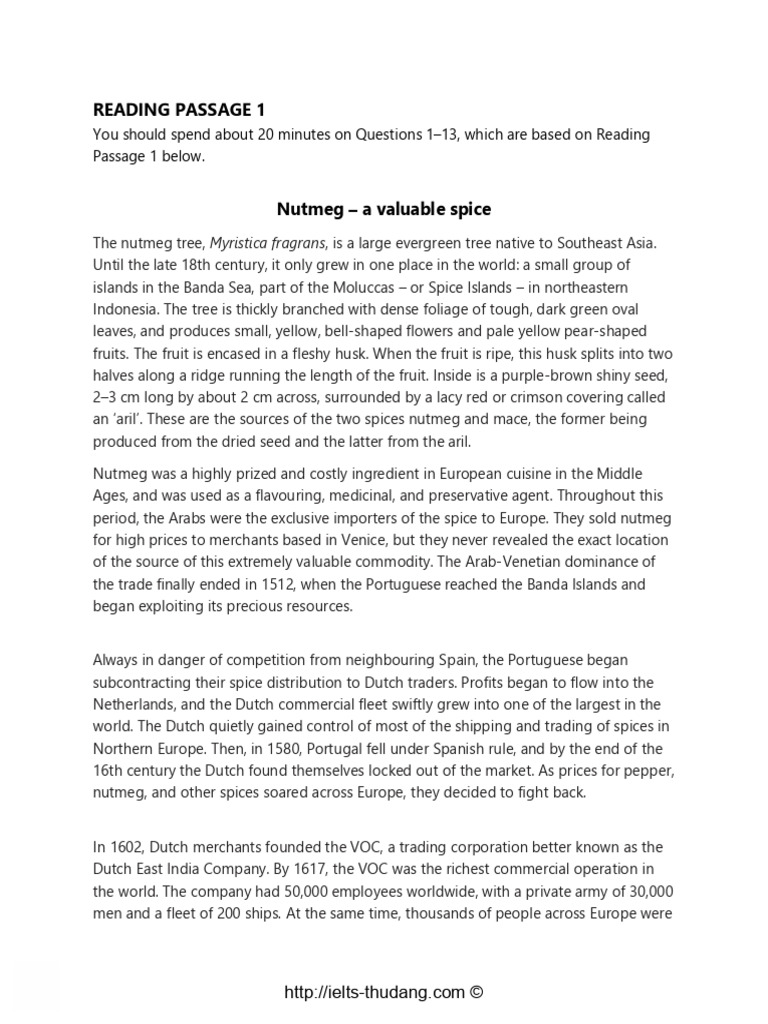 CHO GV PDF Nutmeg Spice