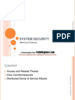 System Security-Virus and Worms