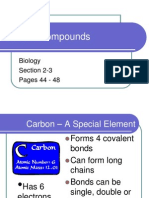 Carbon Compounds Biology Section