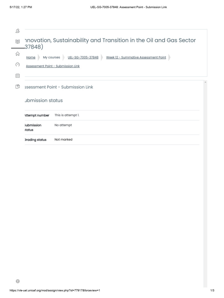 UEL Moodle Assessment Submission Guide | PDF | Essays | Human Communication