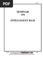 Seminar ON Intelligent Ram