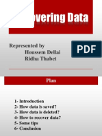 Recovering Data: Represented by Houssem Dellai Ridha Thabet