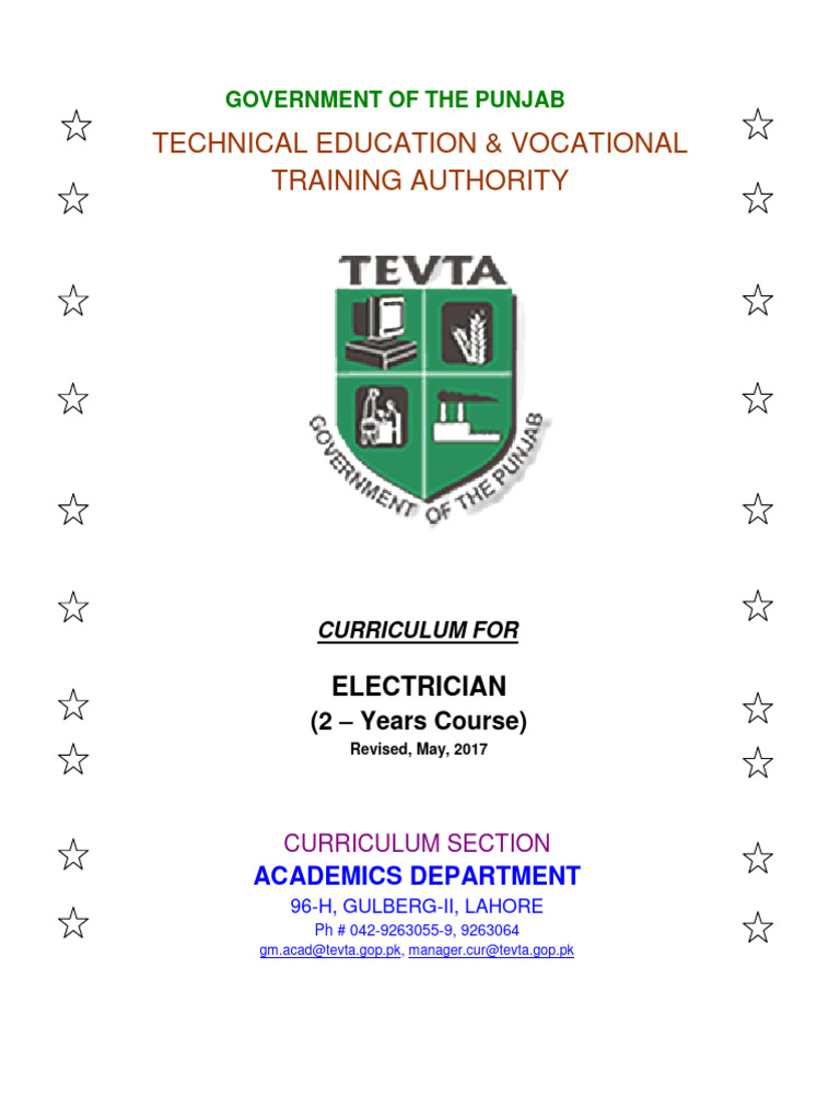 Electrician Training Curriculum Overview | PDF | Electrical Resistance ...