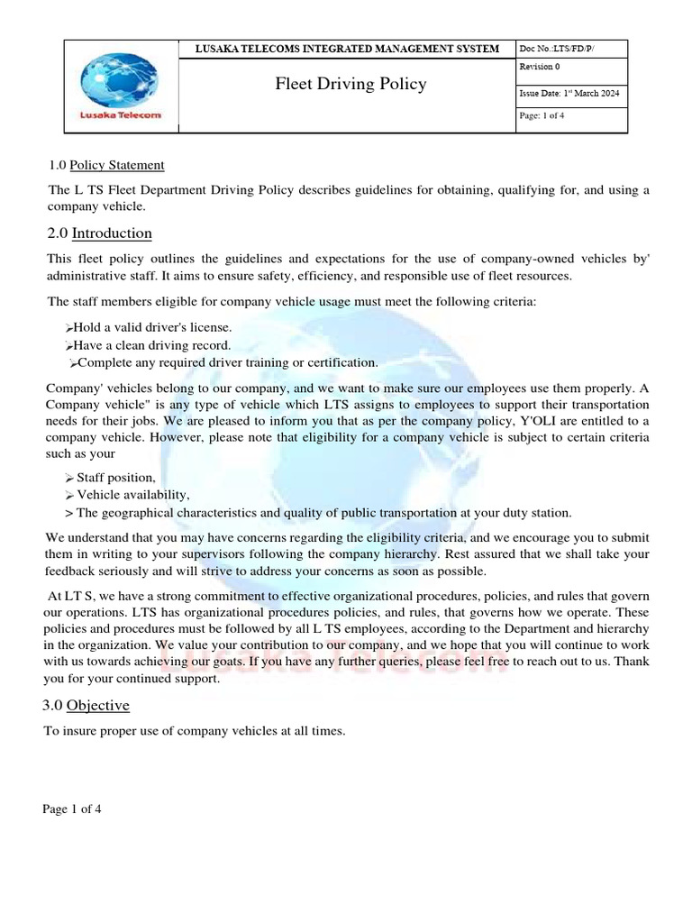 Fleet Policy Example