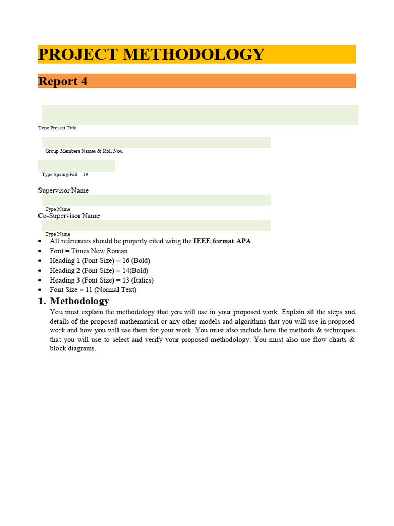 Ph04 Report 4 Methodology | PDF