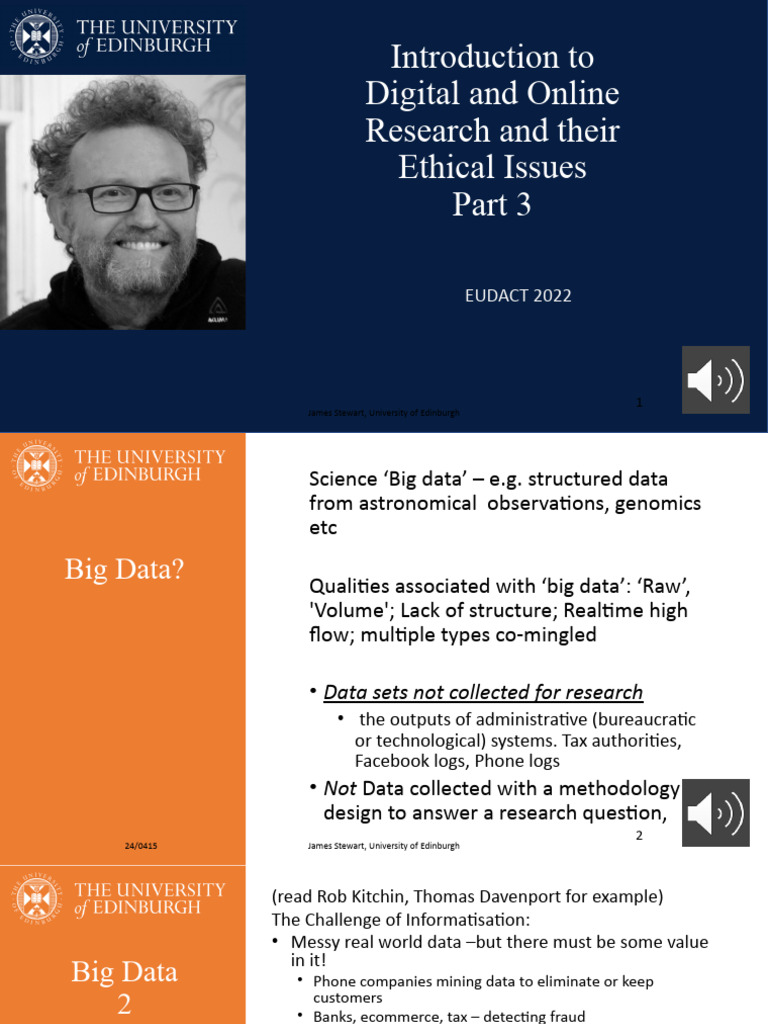 Ethical Challenges in Big Data Research | PDF | Big Data | Data