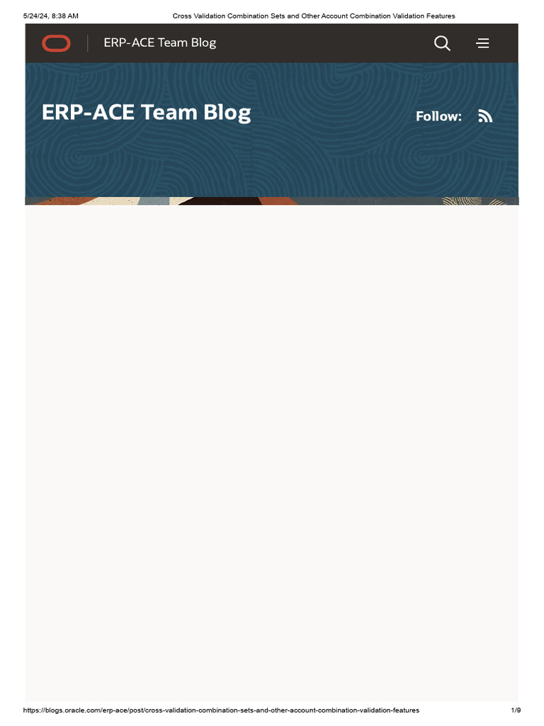 Cross Validation Combination Sets and Other Account Combination Validation Features Download