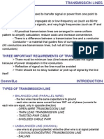 Transmission Line Types and Losses