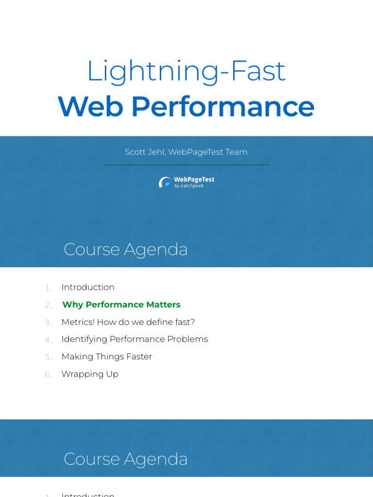 Optimizing Web Performance Metrics | PDF | Career & Growth | Business
