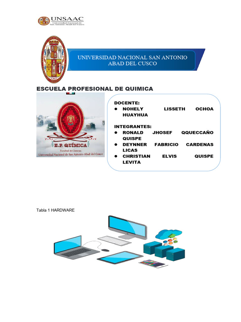 Guía Completa sobre Hardware Informático | PDF | Hardware de la ...