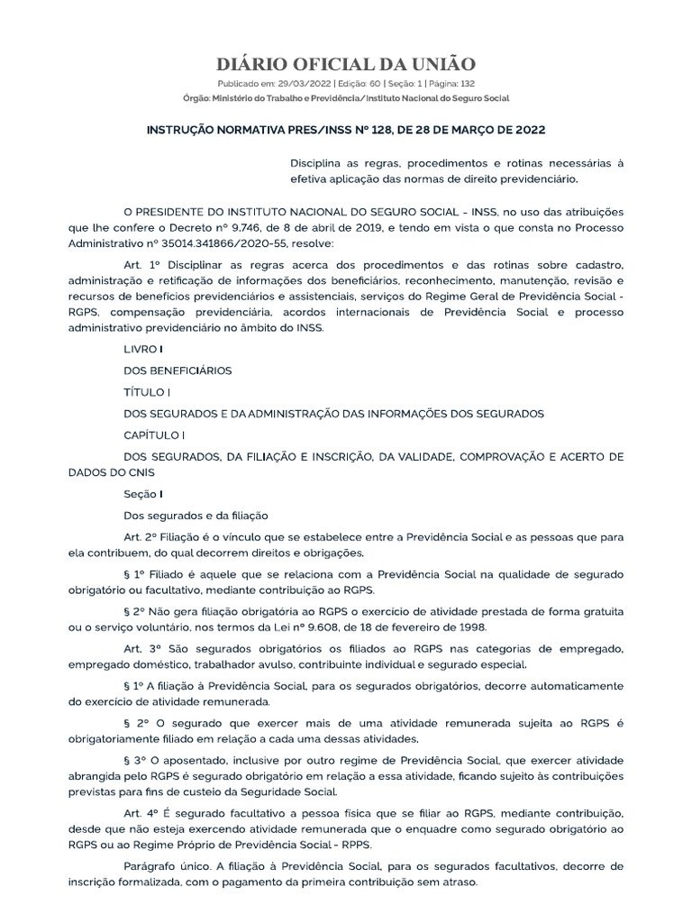 1$99¢ DOU - Imprensa Nacional | PDF