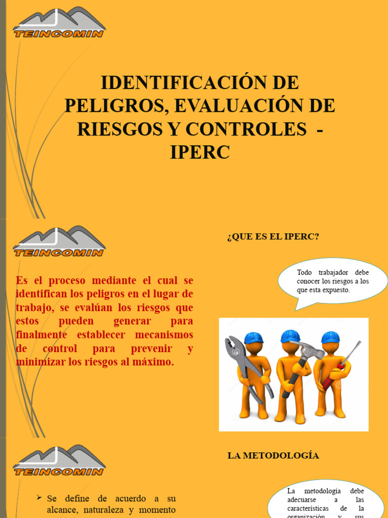 IPERC: Identificación y Control de Riesgos | PDF | Riesgo | Propiedad