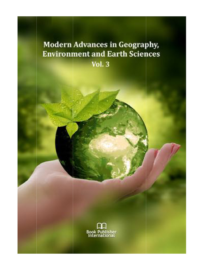 Modern Advances in Geography, Environment and Earth Sciences Vol. 3 - E ...