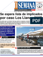 PORTADA DE NOTISEMANA N. 28 DEL 2 AL 8 DE DICIEMBRE DE 2011