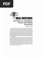Ideais Contestados - Divergências Morais Na Po. Educ.