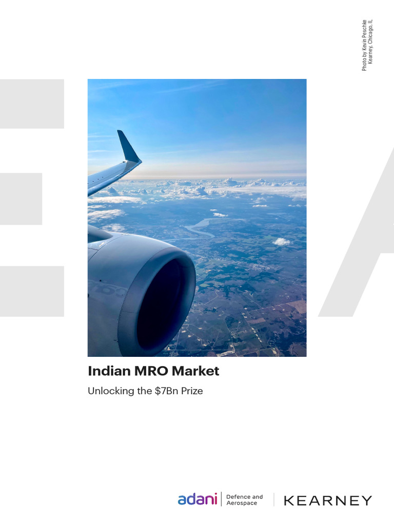 Indian MRO Market: $7Bn Growth Potential | PDF | Aviation | Economies