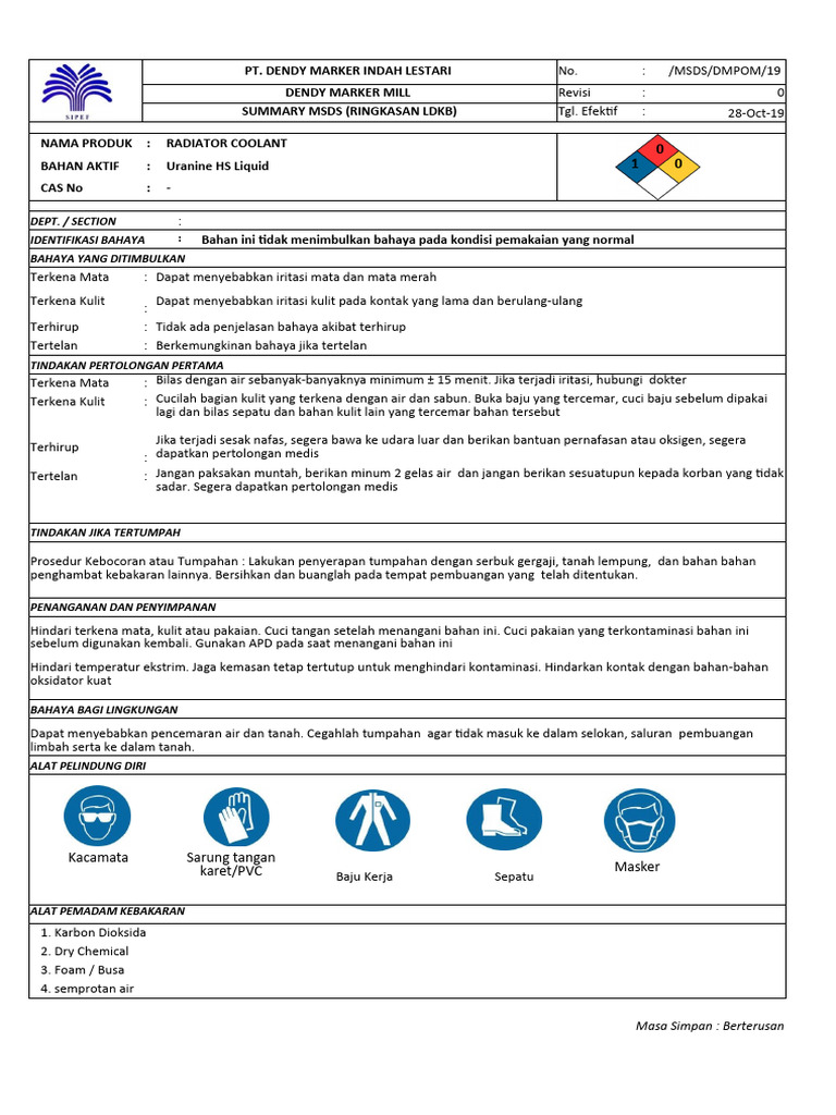 16 Radiator Coolant | PDF
