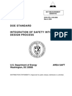DOE-STD-1189-2008 - Integration of Safety Into The Design Process