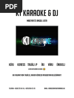 KT Karaoke Lista (Teljes) | PDF