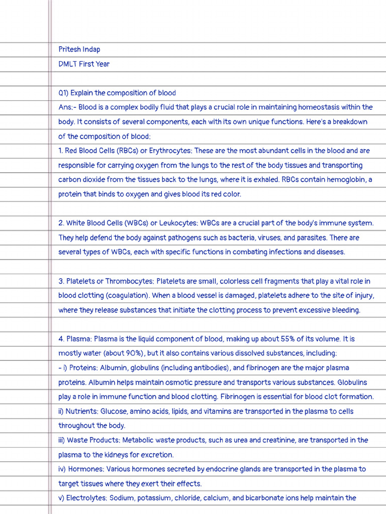 Dmlt Question Paper 2 Pdf