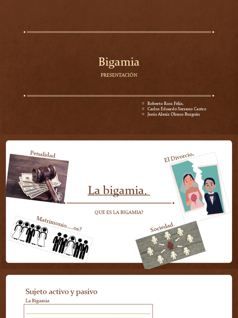 Bigamia: Definición y Consecuencias Legales | PDF | Matrimonio ...
