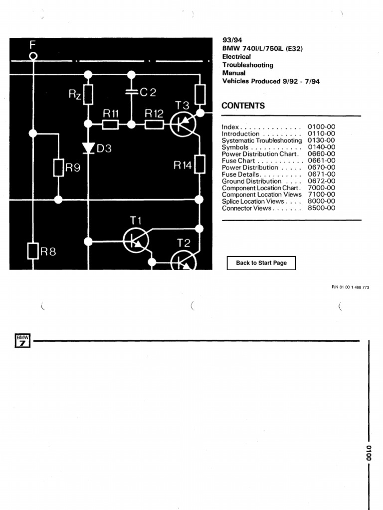1993 bmw 740i 740il 750il electrical troubleshooting manual pdf