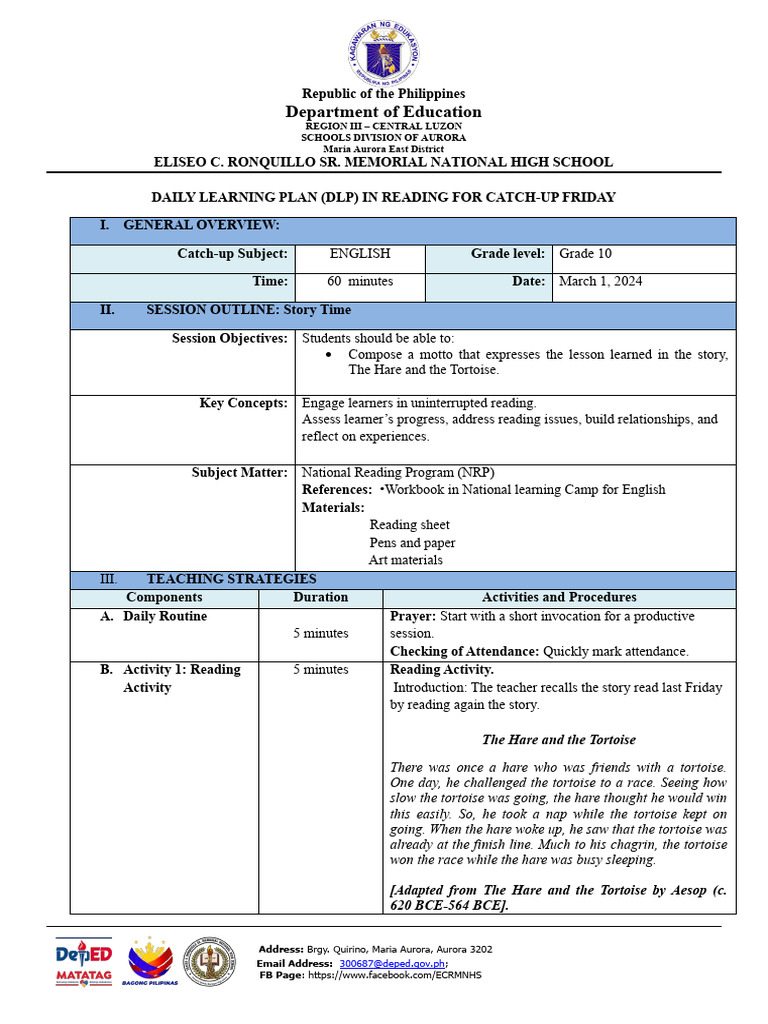 March 1 Catch Up Pdf Education Theory Human Communication