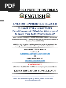 Eng Kpsea 2024 Top Prediction Trials