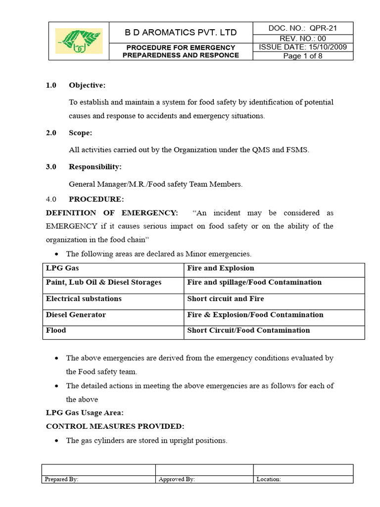 Pro Emergency Prepare 21 Pdf Emergency Emergency Management