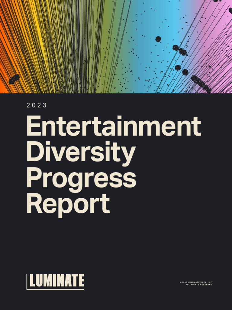 2023 Entertainment Diversity Report | PDF | Hispanic And Latino Americans