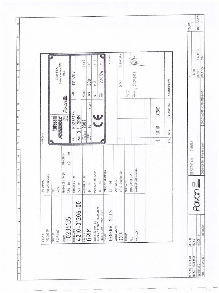 Pavan Diagrama | PDF