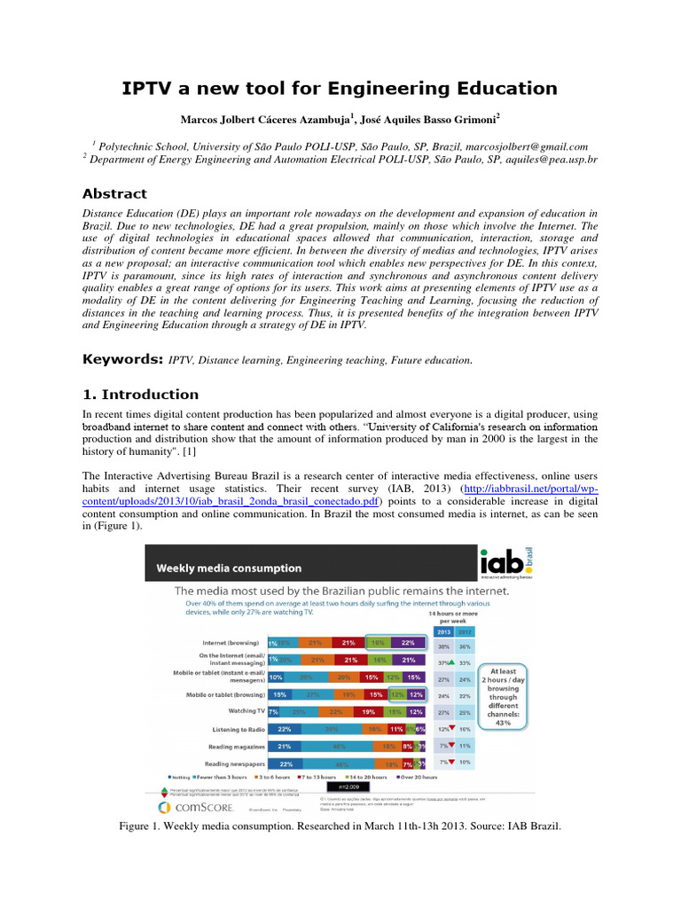 Full Paper ICEE ICIT2014 MarcosJolbert AquilesGrimoni | PDF | Human ...