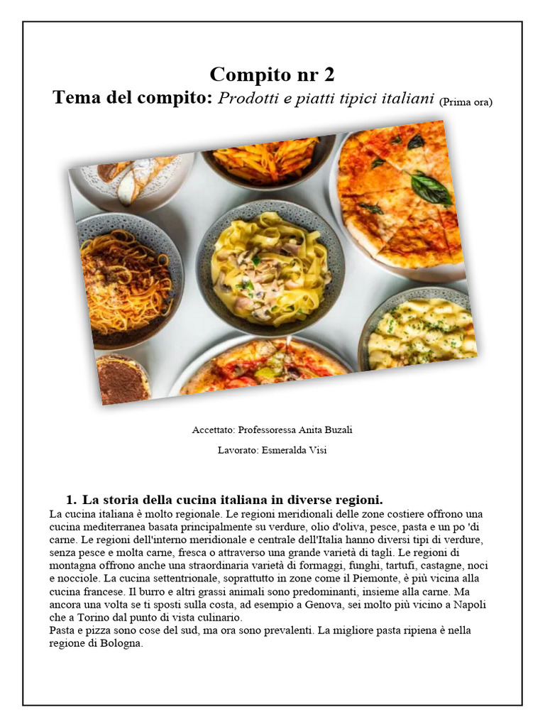Compito NR 2 | PDF
